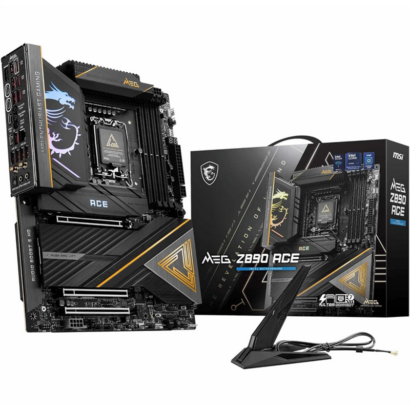 Scheda Madre MSI MEG Z890 ACE LGA 1851 DDR5 ATX Scheda Madre MSI MEG Z890 ACE LGA 1851 DDR5 ATX