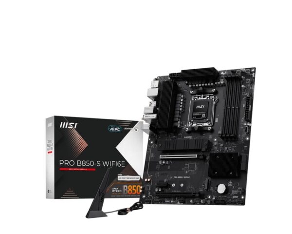Scheda Madre MSI PRO B850-S WIFI6E AM5 DDR5 ATX Nero