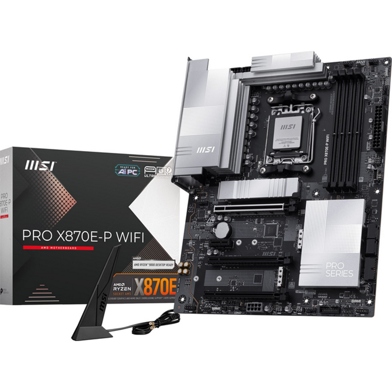 Scheda Madre MSI PRO X870E-P WIFI ATX DDR5 Socket AM5 Scheda Madre MSI PRO X870E-P WIFI ATX DDR5 Socket AM5