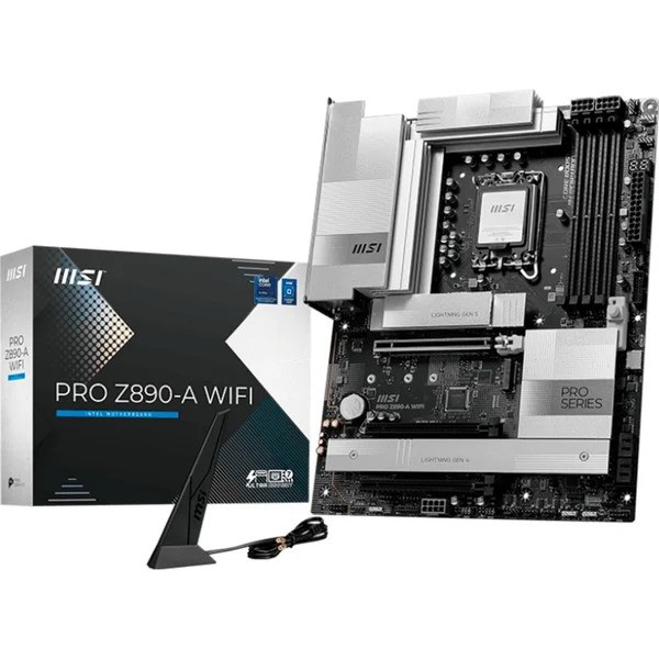 Scheda Madre MSI PRO Z890-A WIFI LGA 1851 ATX Nero Scheda Madre MSI PRO Z890-A WIFI LGA 1851 ATX Nero