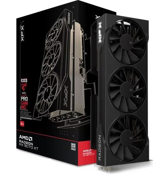 Scheda Video AMD XFX Radeon RX 9070XT SWIFT Gaming 16GB Nero
