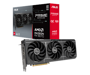 Scheda Video ASUS AMD RADEON RX 9070 16GB Prime EVO OC Nero Scheda Video ASUS AMD RADEON RX 9070 16GB Prime EVO OC Nero