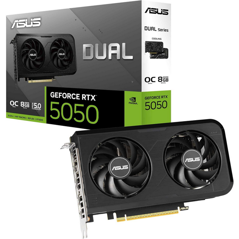 Scheda video Asus GeForce RTX 5050 8GB Dual OC Scheda video Asus GeForce RTX 5050 8GB Dual OC