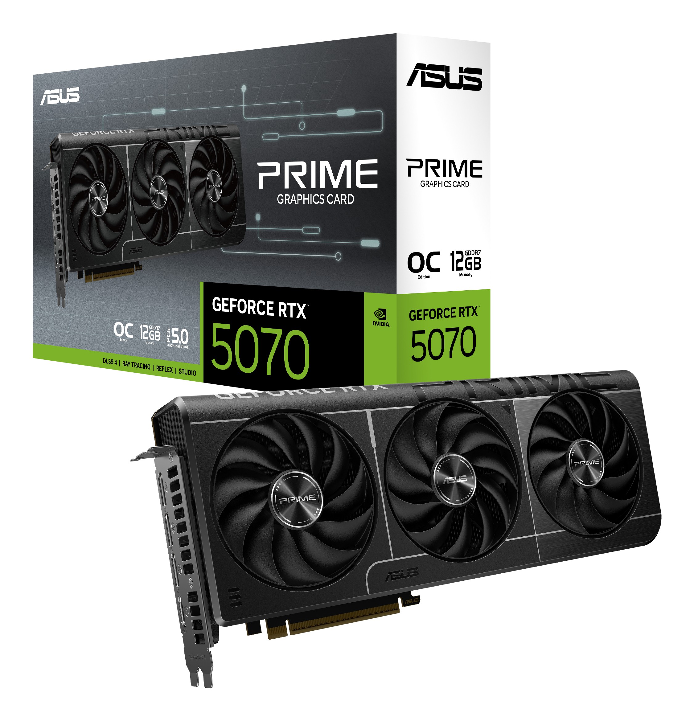 Scheda Video Asus Nvdia GeForce RTX 5070 12GB PRIME OC Scheda Video Asus Nvdia GeForce RTX 5070 12GB PRIME OC