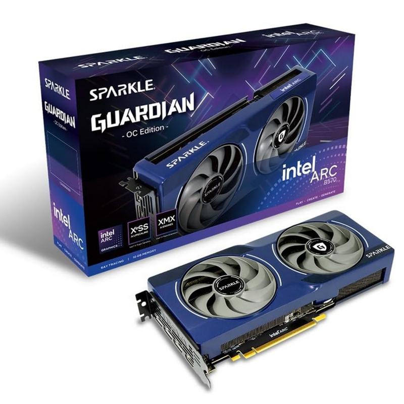 Scheda Video SPARKLE Intel ARC B570 GUARDIAN OC 10GB GDDR6 Scheda Video SPARKLE Intel ARC B570 GUARDIAN OC 10GB GDDR6