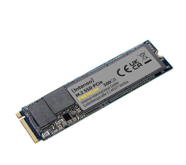SSD Intenso 500GB M.2 2280 PCIe Premium Gen.3 x4 NVME 1.3