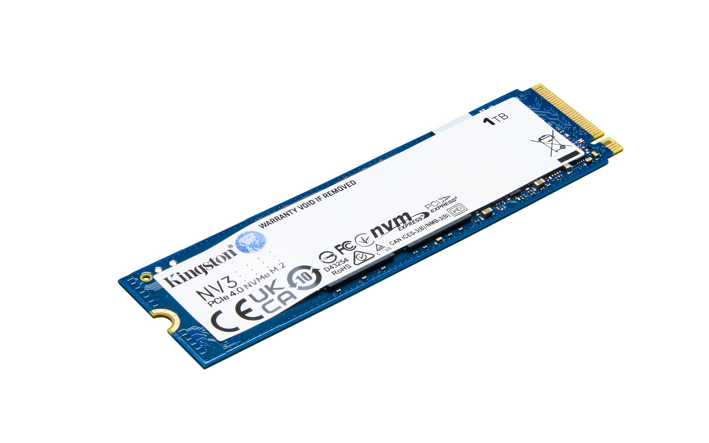 SSD Kingston NV3 1TB Kingston SNV3S/1000G M.2 PCIe 4.0 NVMe SSD Kingston NV3 1TB Kingston SNV3S/1000G M.2 PCIe 4.0 NVMe