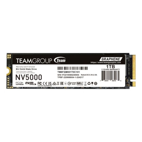 SSD M.2 NVMe TeamGroup NV5000 PCIe 4.0 1TB