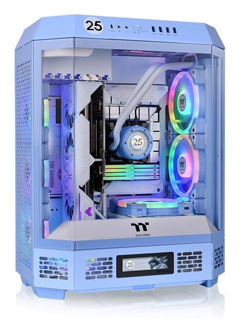 Case Thermaltake The Tower 600 Hydrangea Blue Midi Tower Blu Case Thermaltake The Tower 600 Hydrangea Blue Midi Tower Blu