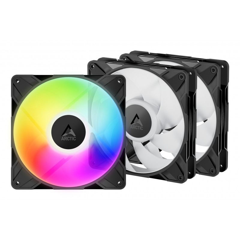 Ventol ARCTIC P14 Pro A-RGB PWM Kit da 3 140mm Nero Ventol ARCTIC P14 Pro A-RGB PWM Kit da 3 140mm Nero