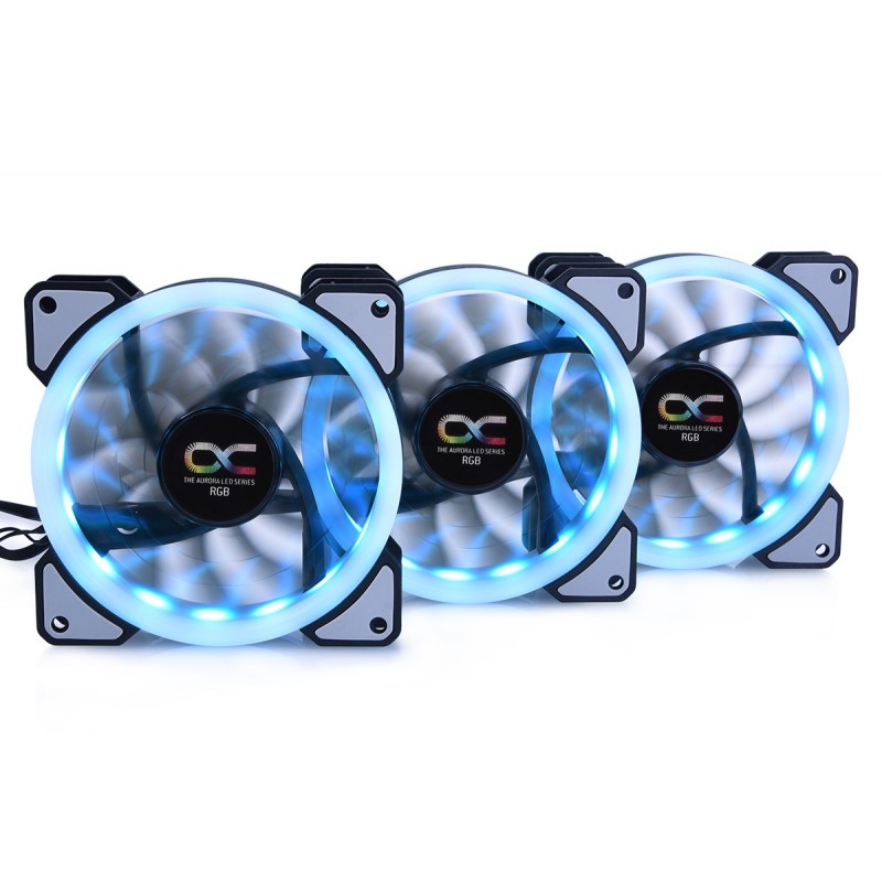 Ventola Alphacool Aurora LUX Digital RGB - Kit 120x120x25mm Kit da 3 Ventola Alphacool Aurora LUX Digital RGB - Kit 120x120x25mm Kit da 3