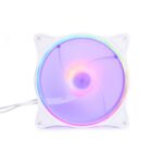 Ventola Alphacool Rise Aurora PWM 140 mm bianco