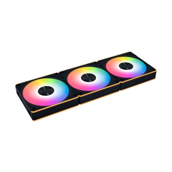 Ventola Lian Li UNI FAN CL FLEX Wireless Reverse Blade ARGB PWM 120mm kit Da 3 Con Controller Nero
