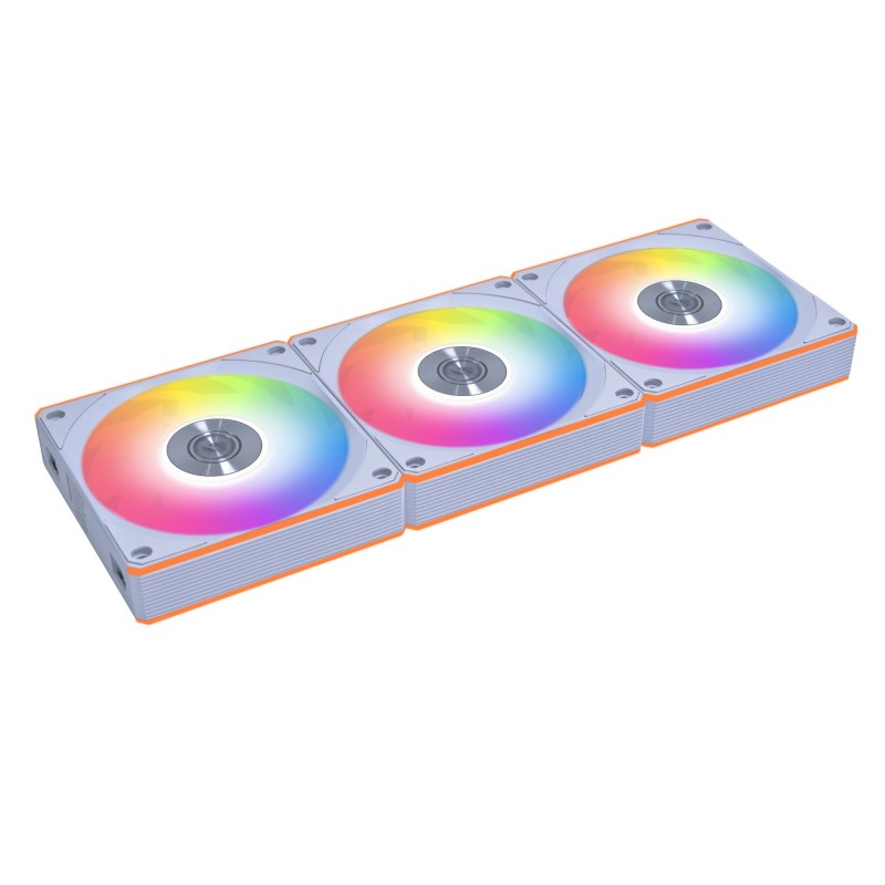 Ventola Lian Li UNI FAN CL Wireless Reverse Blade Kit Da 3 PWM RGB 120mm Bianco Ventola Lian Li UNI FAN CL Wireless Reverse Blade Kit Da 3 PWM RGB 120mm Bianco