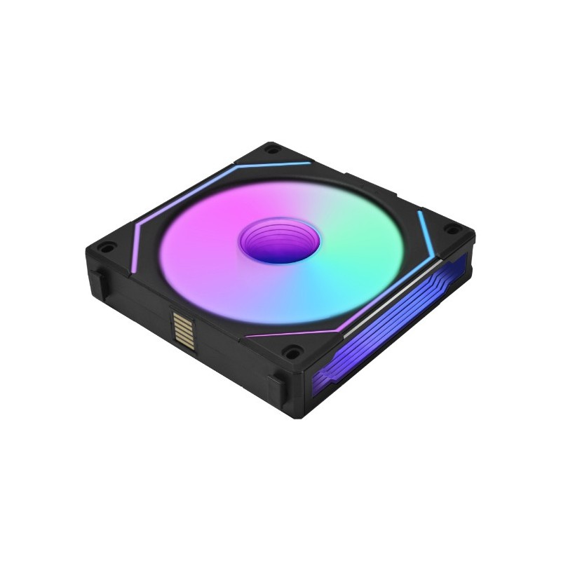 Ventola Lian Li UNI FAN SL-INF ARGB PWM Wireless Reverse Blade 120mm Nero Ventola Lian Li UNI FAN SL-INF ARGB PWM Wireless Reverse Blade 120mm Nero
