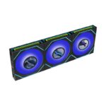 Ventola Lian Li UNI FAN SL-INF Wireless LCD FLEX ARGB 120mm Kit Da 3 Nero