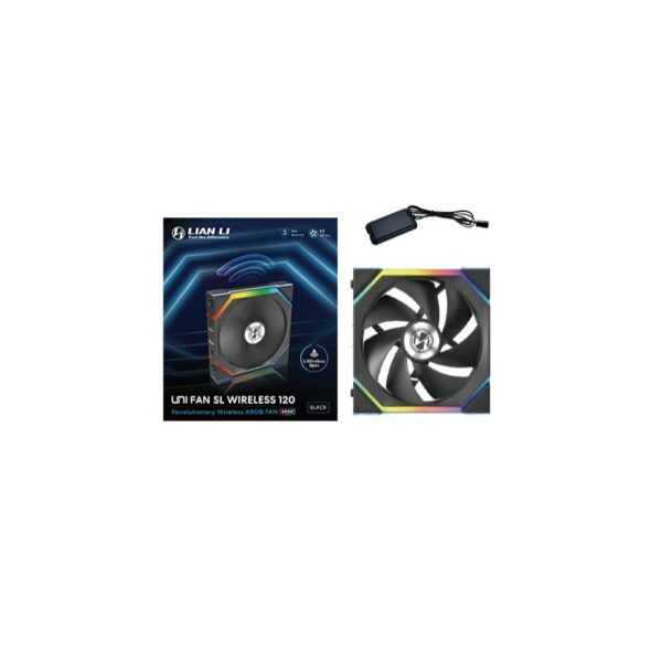 Ventola Lian Li UNI FAN SL Ventola Wireless ARGB PWM 120mm Nero