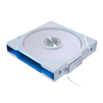 Ventola Lian Li UNI FAN TL Wireless ARGB PWM Lama Inversa 140mm Bianco