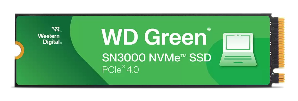 SSD Western Digital WD Green SN3000 500GB M2 2280 PCIe 40x4 SSD Western Digital WD Green SN3000 500GB M2 2280 PCIe 40x4