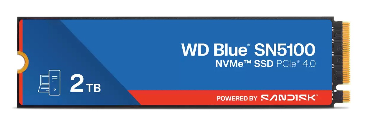 SSD Western Digital WD Blue SN5100 2TB M2 2280 NVMe SSD Western Digital WD Blue SN5100 2TB M2 2280 NVMe